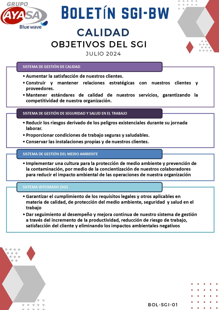 BOLETIN CALIDAD JUIO 2024