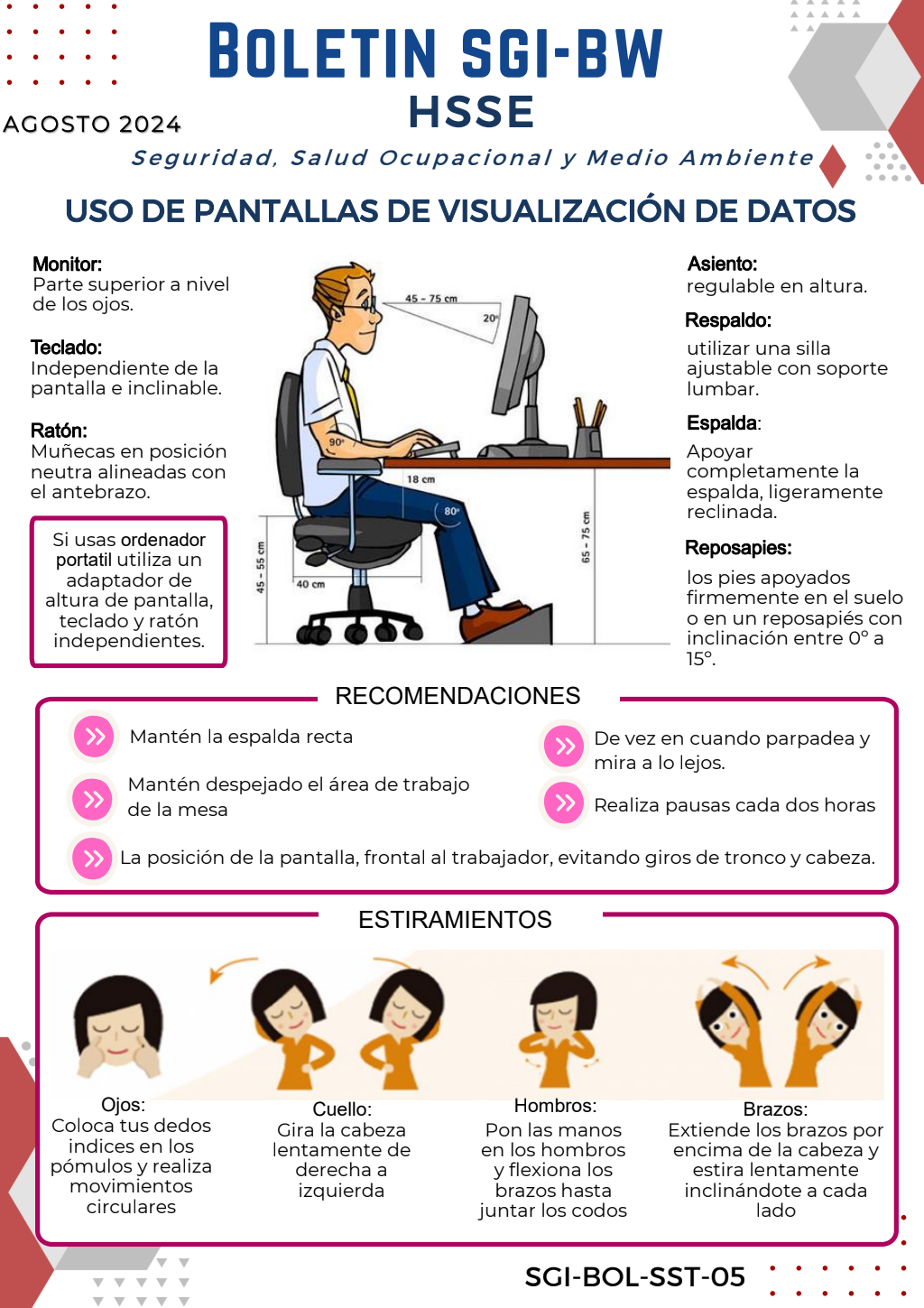 BOLETÍN SST AGOSTO 2024